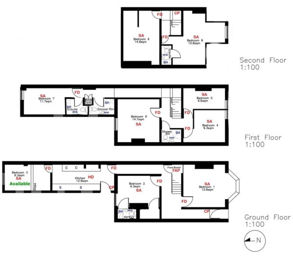 128 Monks Road, Lincoln, Lincolnsire, LN2 5PH, United Kingdom