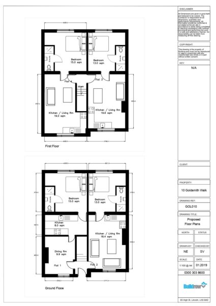 10 Goldsmith Walk, St Giles, Lincoln, Lincolnshire, LN2 4JW